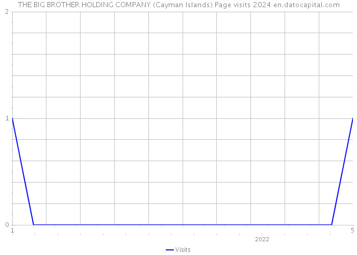 THE BIG BROTHER HOLDING COMPANY (Cayman Islands) Page visits 2024 