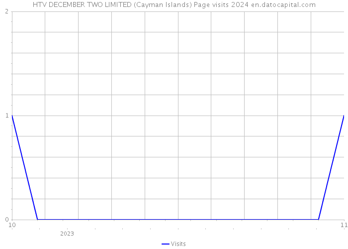 HTV DECEMBER TWO LIMITED (Cayman Islands) Page visits 2024 