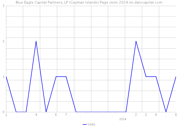 Blue Eagle Capital Partners, LP (Cayman Islands) Page visits 2024 