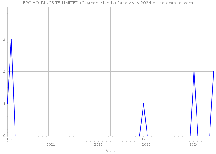 FPC HOLDINGS T5 LIMITED (Cayman Islands) Page visits 2024 